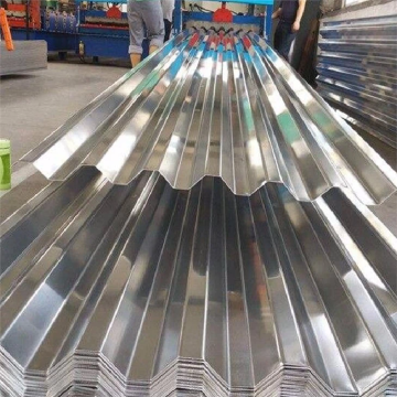 Corrugated Steel Plate, Zinc-Coated